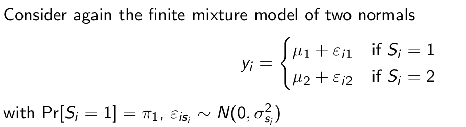 <p>What is the likelihood function here?</p>