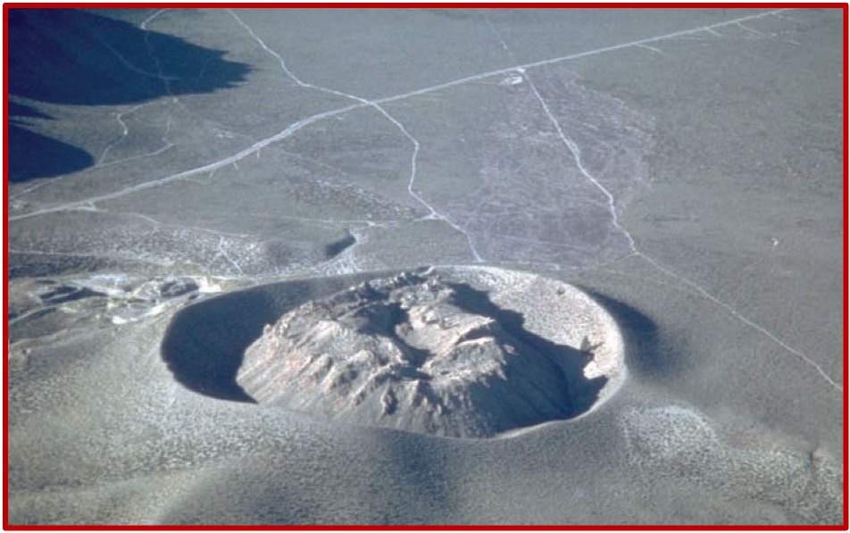 <ul><li><p>contain <strong>highly viscous rhyolite magma</strong></p><ul><li><p>very explosive - high silica</p></li></ul></li><li><p><mark data-color="red" style="background-color: red; color: inherit;">steep-sided mounds that form around vent</mark>s</p></li></ul><p></p>