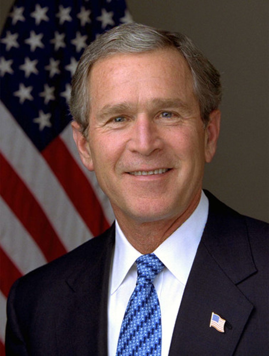 <p>George W. Bush 2001-2009 (Republican)</p>