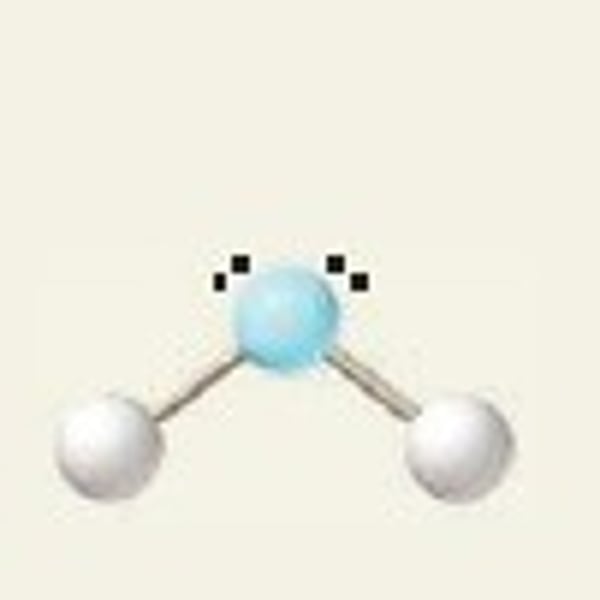 <p>2 Bonding Domains and 2 Lone Pairs</p>