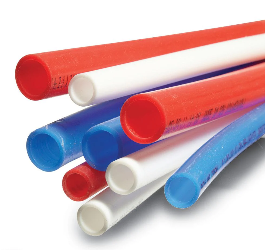<p><strong>PEX (Cross-linked Polyethylene)</strong></p><p><mark data-color="red" style="background-color: red; color: inherit;"><span data-name="high_voltage" data-type="emoji">⚡</span> Quick ALE Memory:</mark></p><p><span data-name="point_right" data-type="emoji">👉</span> <strong>PEX = Flexible + fast installation</strong><br><span data-name="point_right" data-type="emoji">👉</span> <strong>Used for hot &amp; cold water (like CPVC, but flexible)</strong></p><p></p><p><mark data-color="red" style="background-color: red; color: inherit;"><span data-name="brain" data-type="emoji">🧠</span> Exam Tip:</mark></p><ul><li><p>If question says <strong>flexible plumbing system → PEX</strong></p></li><li><p>If <strong>many bends, fewer joints → PEX</strong></p></li><li><p>If <strong>exposed to sunlight → NOT PEX</strong></p></li></ul><p></p>