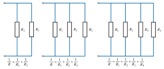<p><span>Resistors calculated in parallel</span></p>