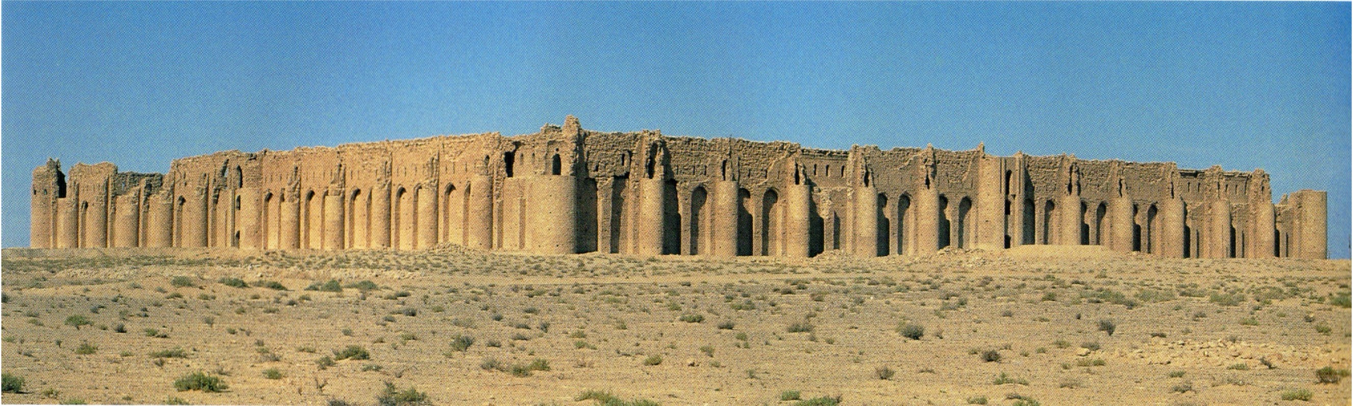 <p>Fortress of Ukhaydir (Iraq), c. 778 CE</p>