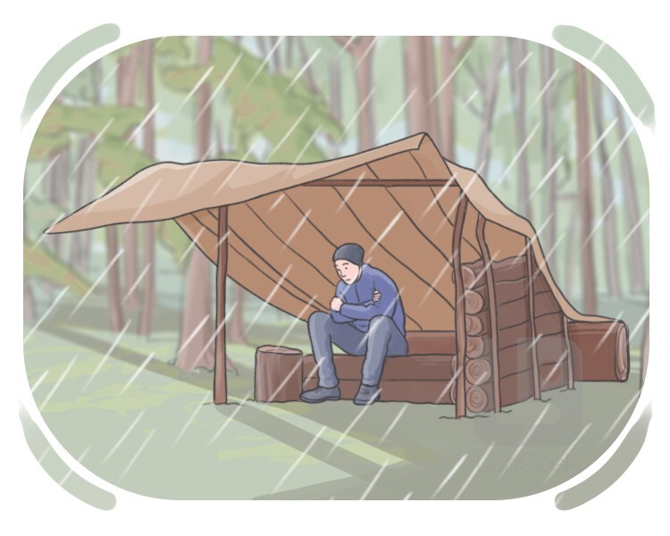 <p>shelter (n) /ˈʃel.tɚ/</p>