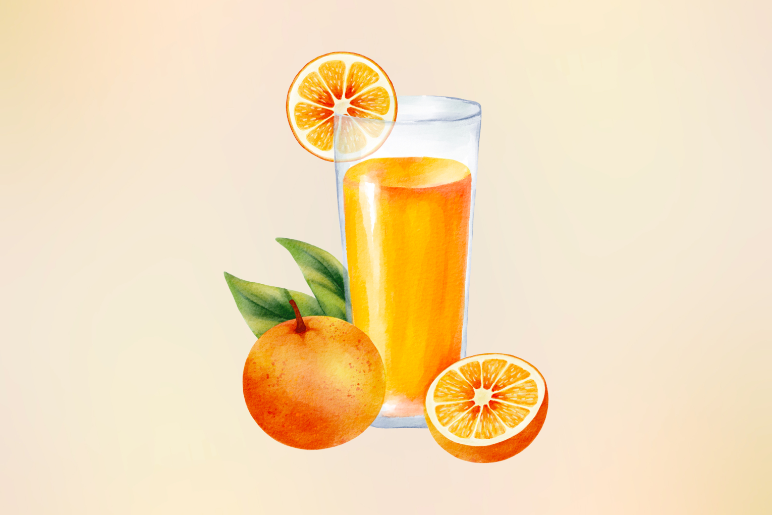 <p><span>Une boisson faite à partir d'oranges pressées.</span></p>