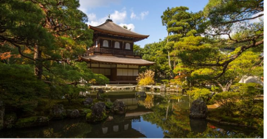 <p><span><em>Kyoto (Ginkaku-ji). </em>Formally referred to as Jisho-ji. Designated by UNESCO as World Herritage Site in 1994, and an official National Treasure of Japan</span></p>