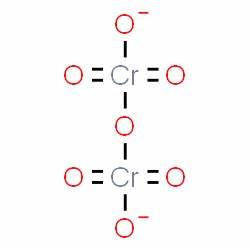 <p>Cr<sub>2</sub>O<sub>7</sub><sup>2-</sup></p>