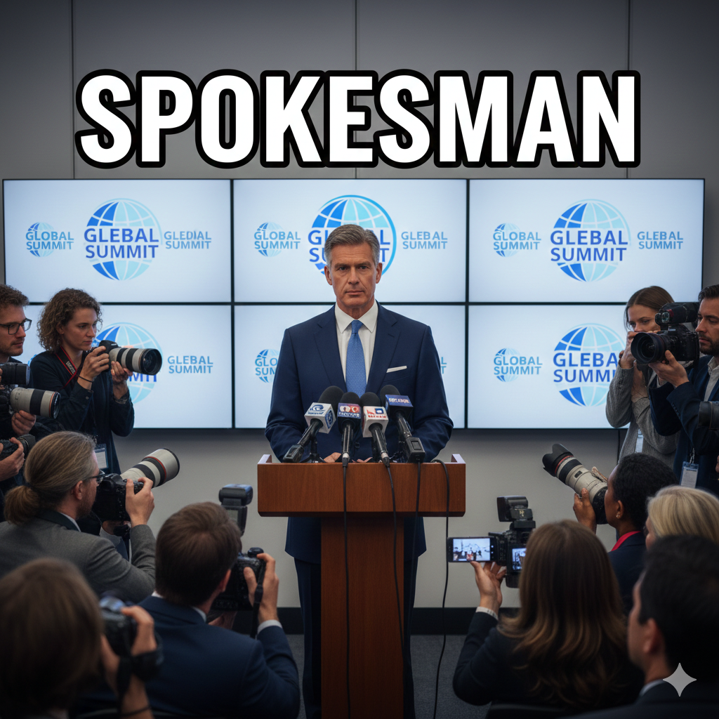 <p>spokesman</p><p></p>