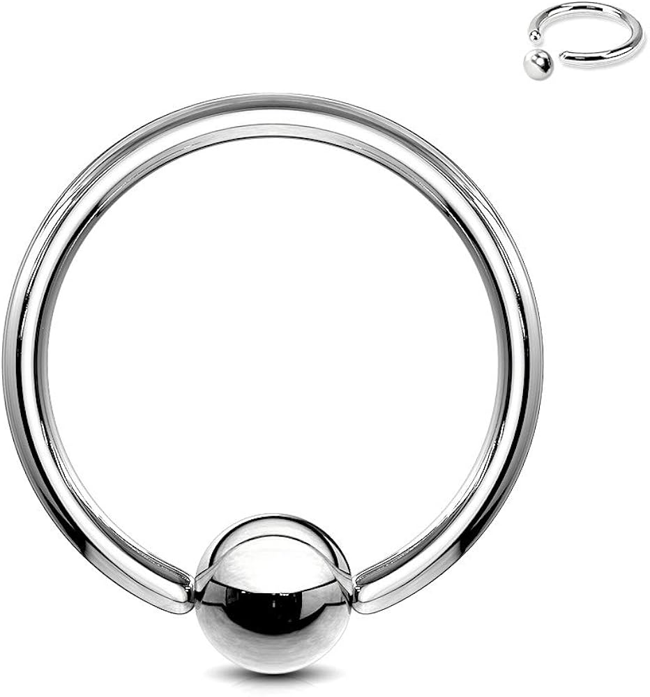 <p>Captive Bead Ring Steel</p>