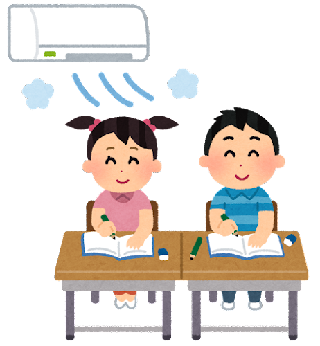 <p>To be well air-conditioned　（クーラー）</p>