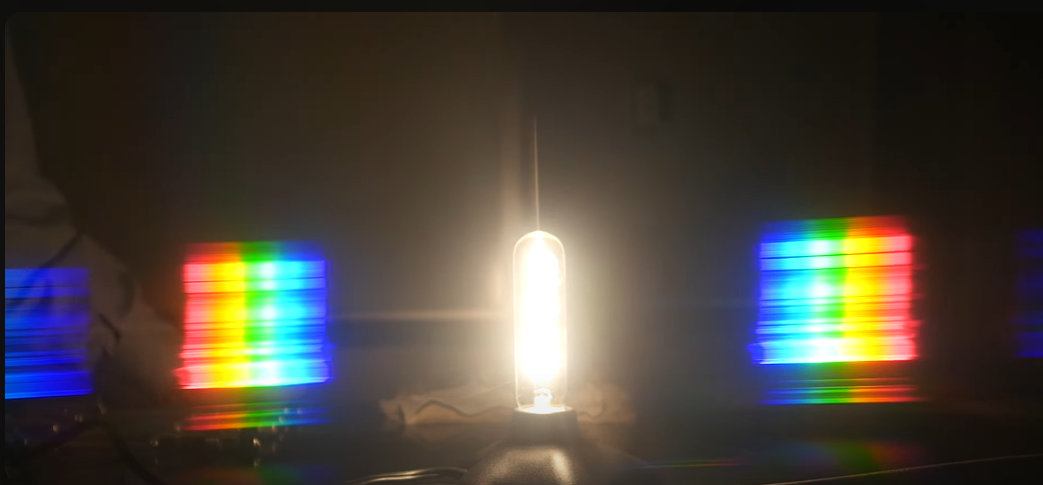 <p>Atomic emission spectum</p>