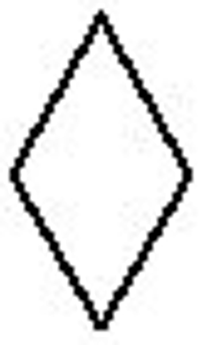 <p>This pavement marking indicates _____.</p>