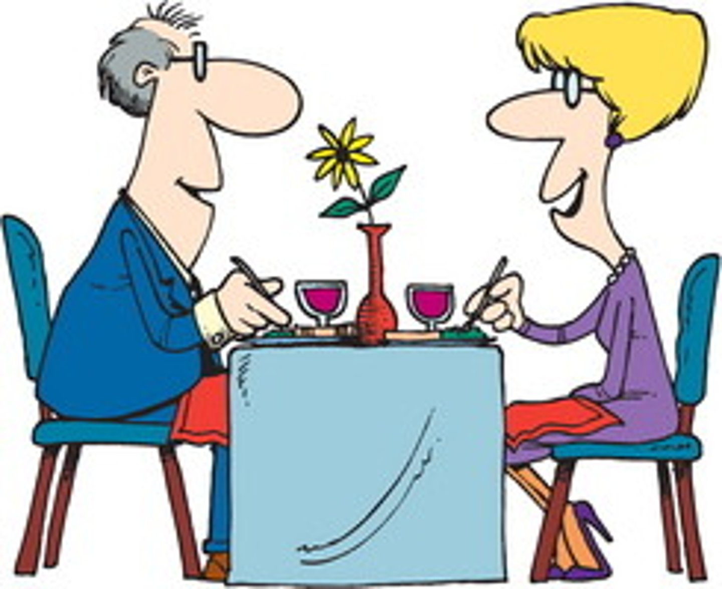 <p>have a meal together</p>