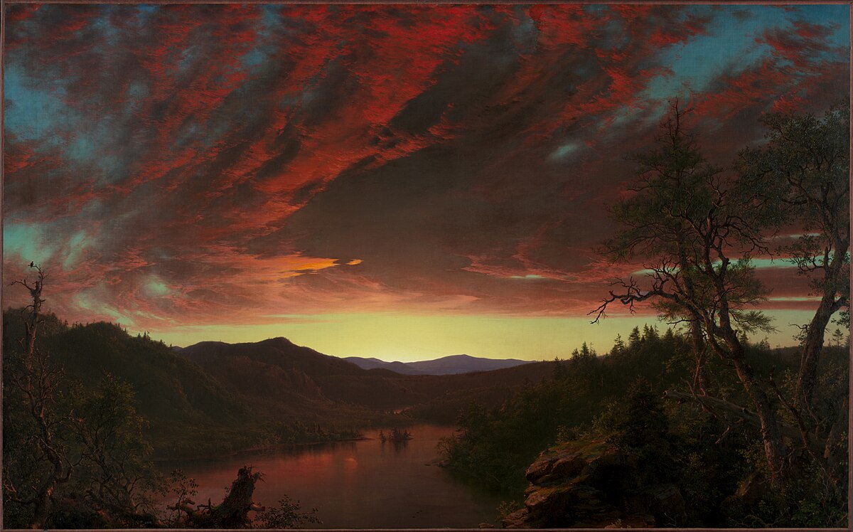 <p>twilight in the wilderness, america</p>