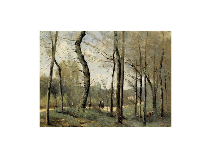 <p><em>First Leaves, Near Mantes</em></p>