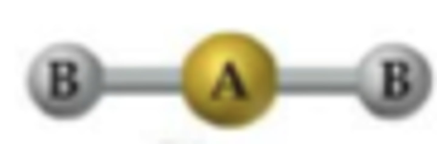 <p>1-2 Constituents</p><p>0 Lone Pair</p><p>Bond Angle: 180o</p>