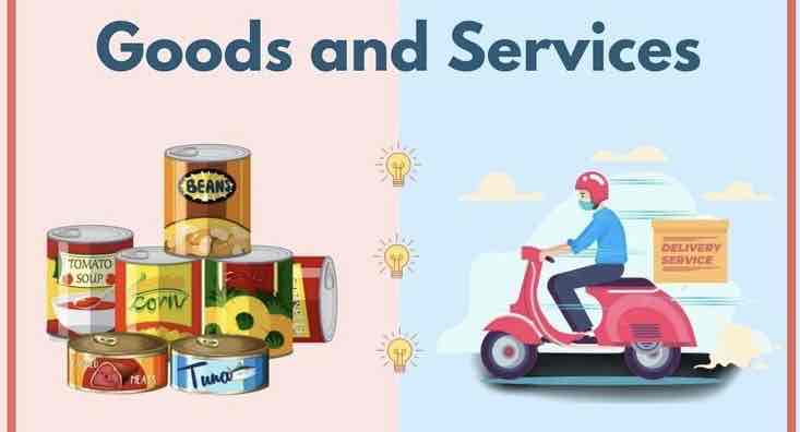 <p>Goods and services </p>