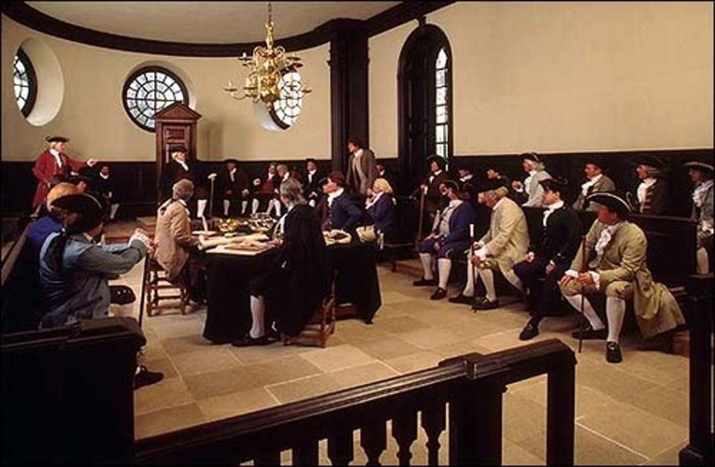<p>The first representative assembly in the new world. Created due to distance between Great Britain and the colonies.</p>