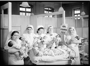 <p>The Baby Boom after World War II was a phenomenon spread across Europe. That generations remained known as the 'Boomers'.</p>