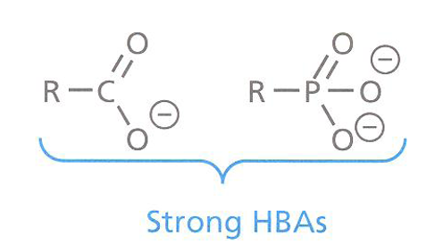 <p><span style="font-family: Wingdings">q</span><span style="font-family: Arial">Examples of strong hydrogen bond acceptors</span></p>