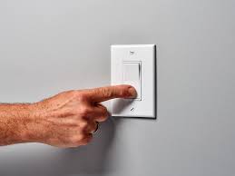 a device that connects and disconnects the flow of electric current in a circuit. There are many shapes, designs, and types and they are classified as hanging, flush, and surface types.​