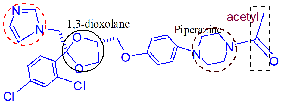 <p>important points of this drug (ketoconazole)1.;</p>