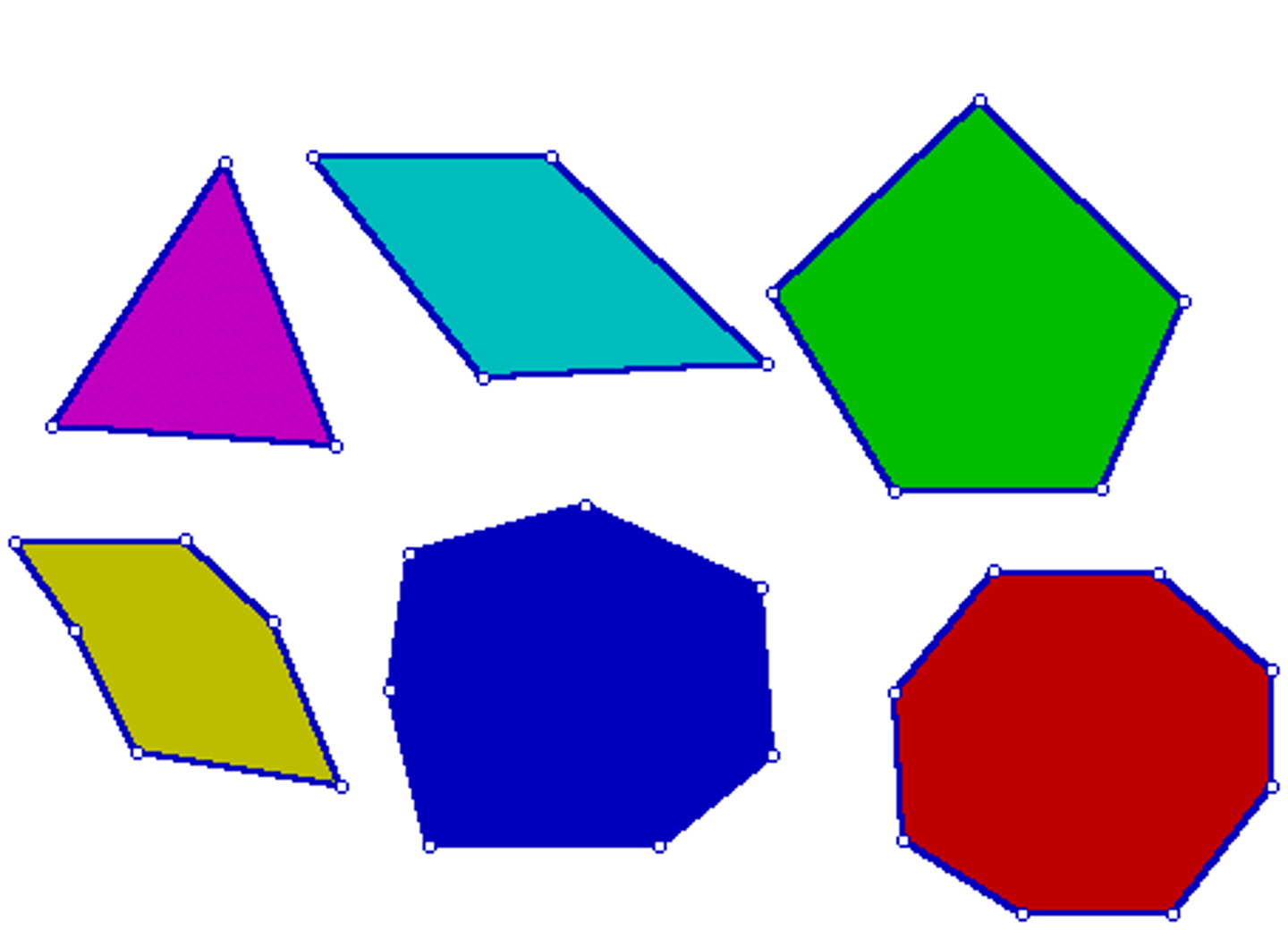 <p>A two-dimensional shape with straight sides.</p>