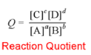 reaction quotient