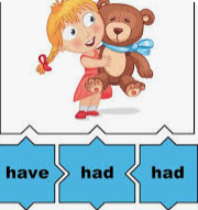 <p>had</p>
