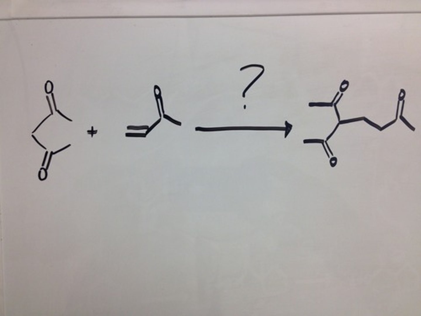 <p>1. Catalyst: EtO-Na+</p><p>2. Solvent: EtOH</p>