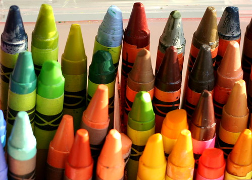 <p>crayons</p>