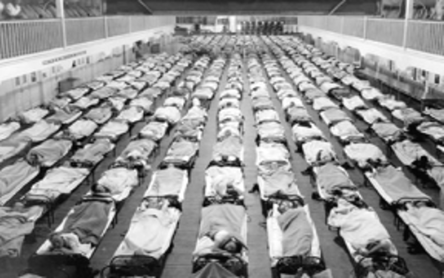 <p>The infection of a large population by a disease.</p>