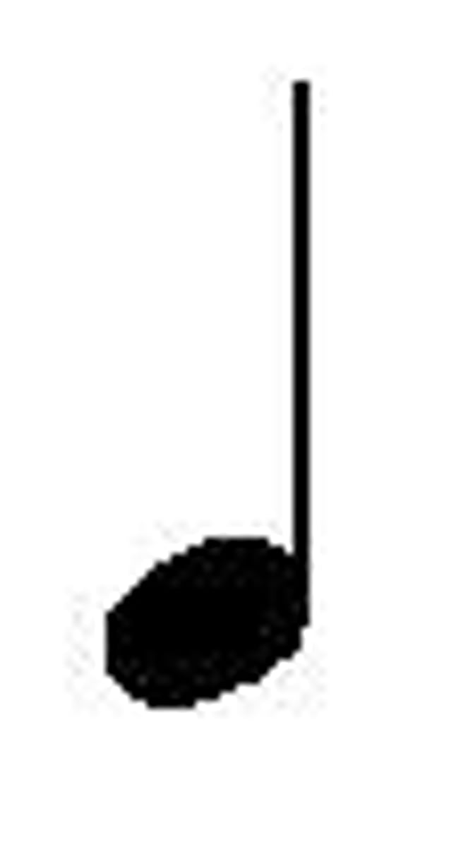 <p>1 beat</p>