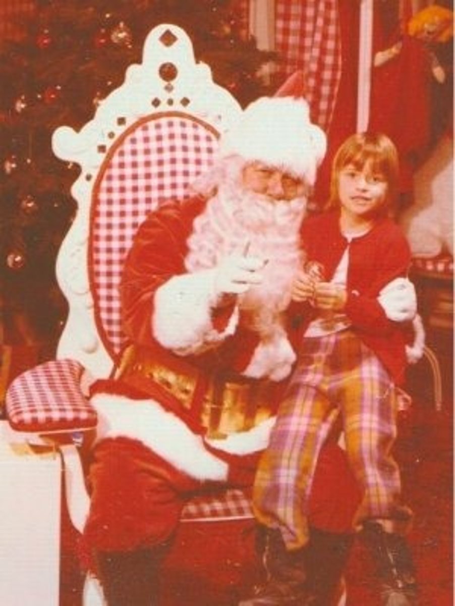 <p>to believe in Santa Claus</p>