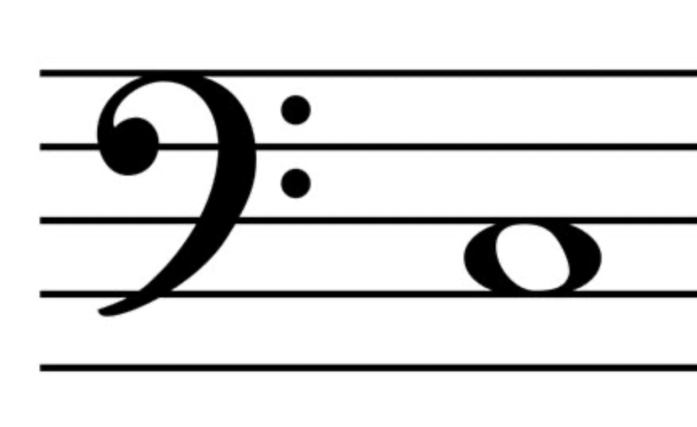 <p>What space is this on the bass?</p>