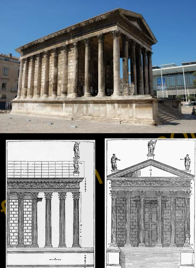 <p>Maison Carrée, Nîmes</p>