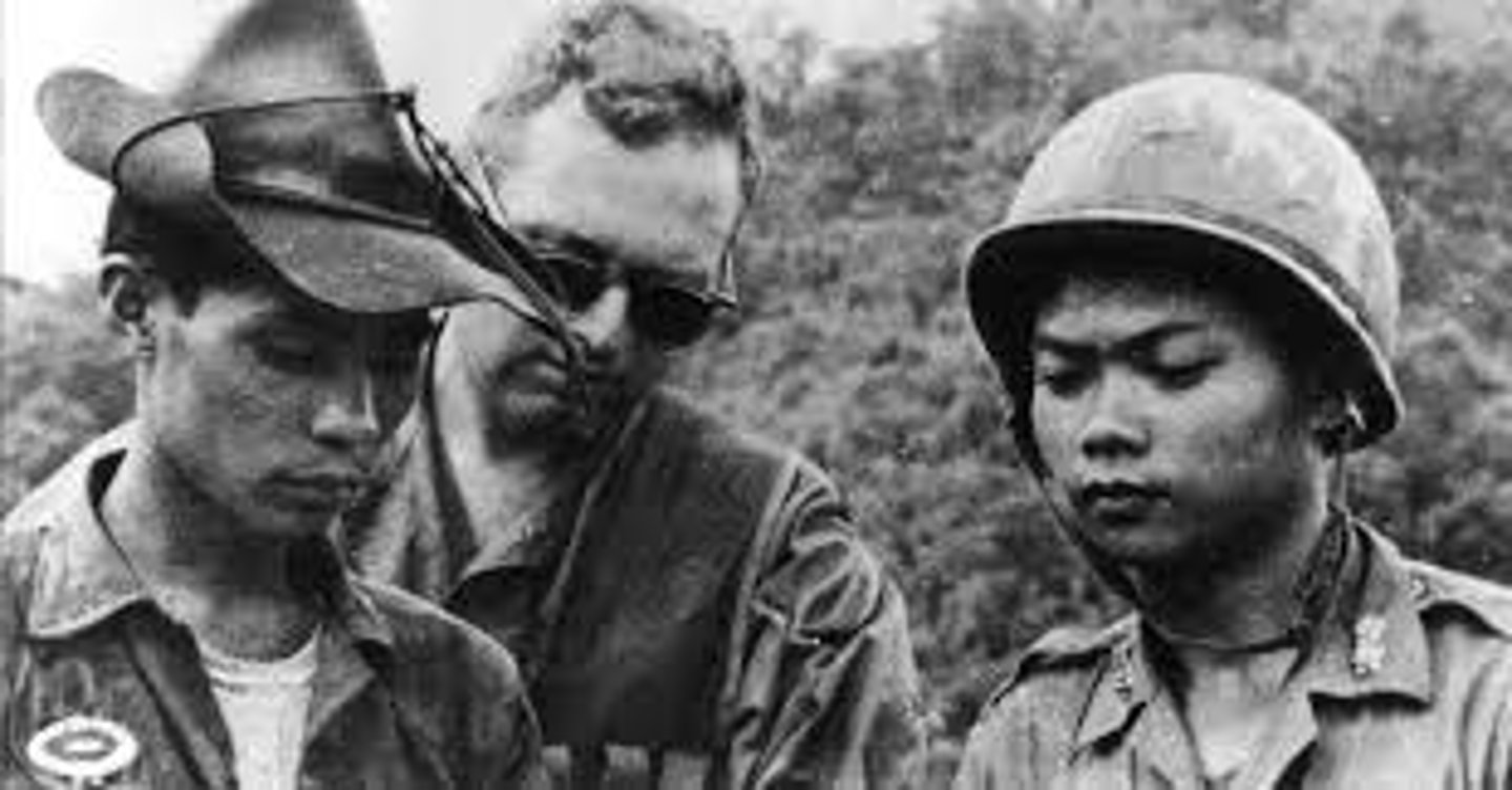 <p>South Vietnamese military forces that were supported by American forces.</p>