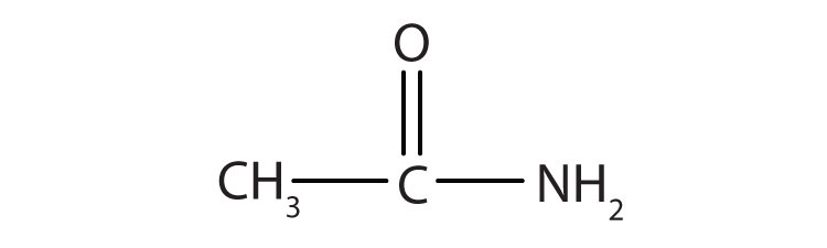 <p>Ethanamide example.</p>