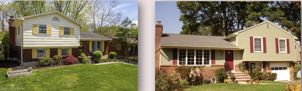 <ul><li><p>2 to 3 levels divided by a short flight of stairs</p></li><li><p>rectangular</p></li><li><p>Garages may be tucked under a portion of the main house to conserve </p><p class="p1">space</p></li></ul><p></p>