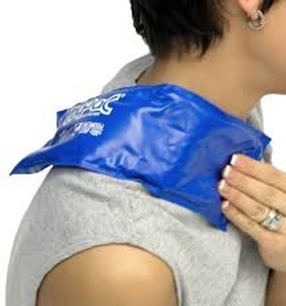 <p>most common form of cryotherapy for acute injuries and first-degree burns</p>
