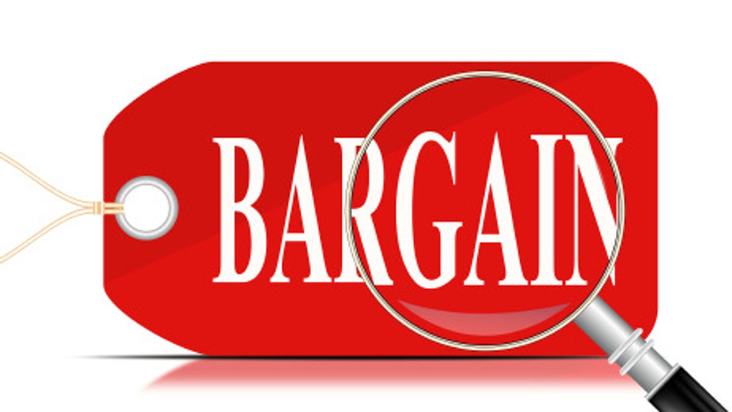 <p>the bargain</p>