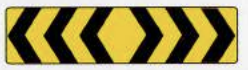 <p>Indicates an intersection ahead</p><ul><li><p>There is no road forward</p></li><li><p>Caution is advised while approaching intersection</p></li><li><p>Determine intended direction</p></li></ul><p></p>
