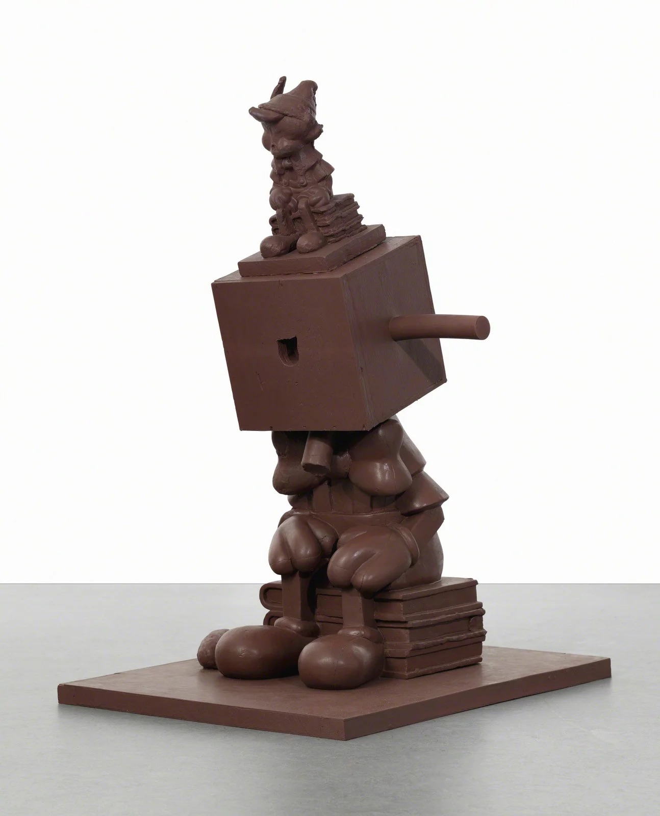 <p>“Chocolate Silicone Blockhead”</p><p>1999-2000</p>