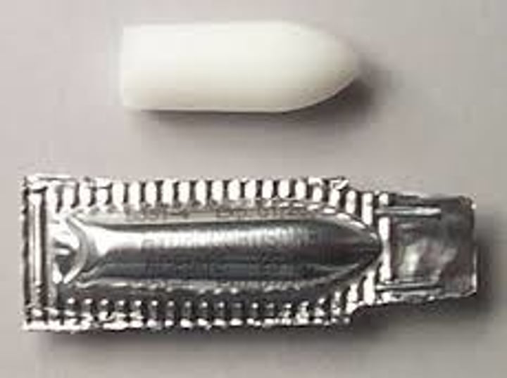 <p>used to mold suppository capsules</p>