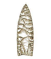  Used for Killing mammoths and other large animals