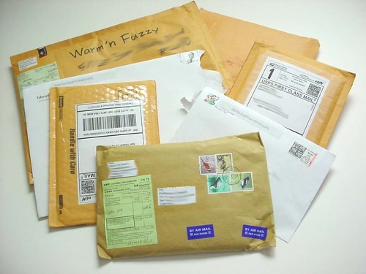 <p>the mail</p>