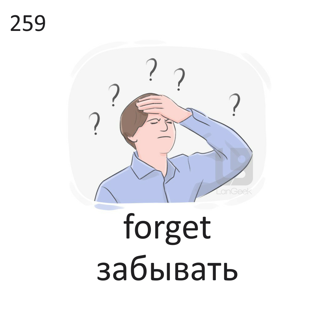 <p>Forget</p>