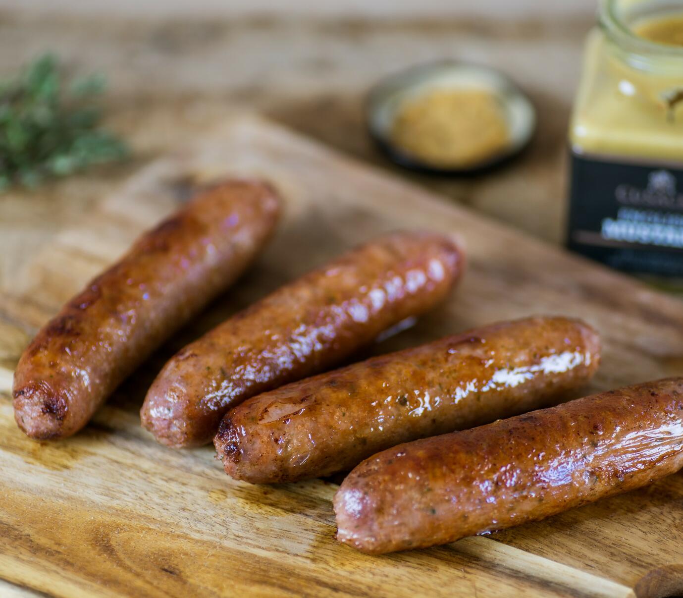 <p>sausages</p>