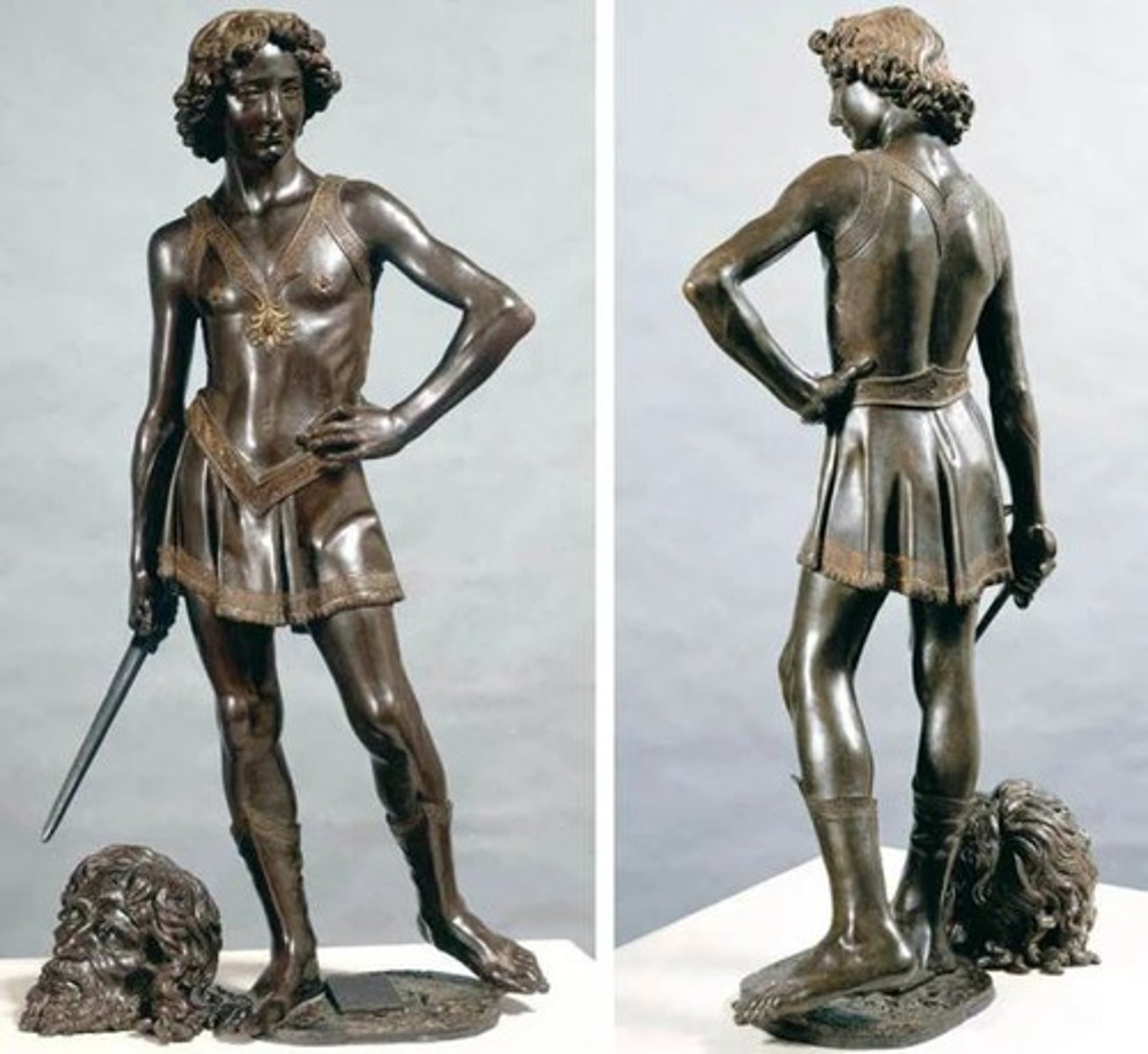 <p>A bronze sculpture that is considered a pioneering work of Renaissance sculpture, reflecting Florentine civic pride, humanist ideals, and biblical narrative.</p>