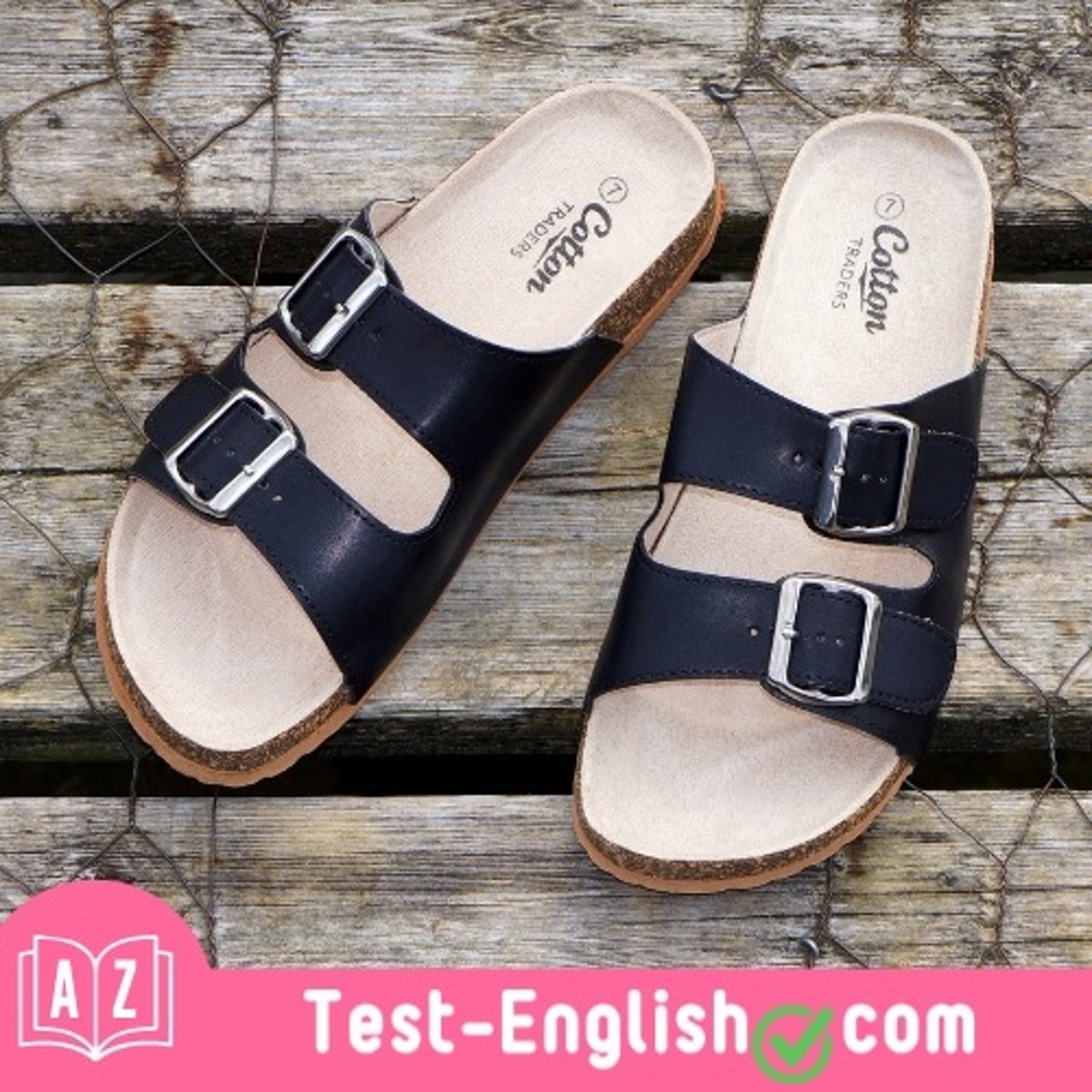 <p>I prefer wearing _____ in the summer. My feet are too hot if I wear shoes.</p>